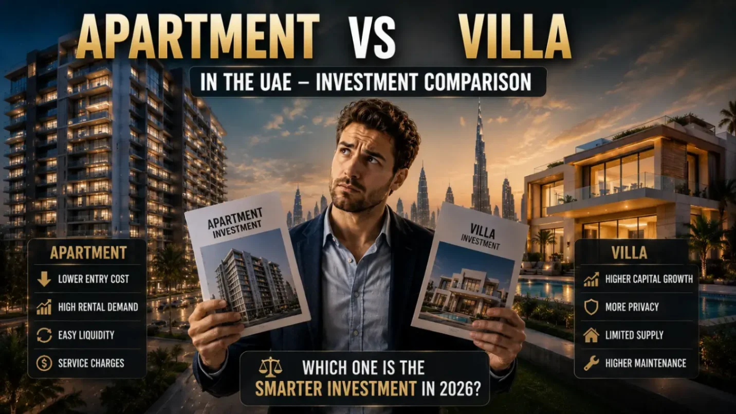 Apartment vs Villa in the UAE – Investment Comparison