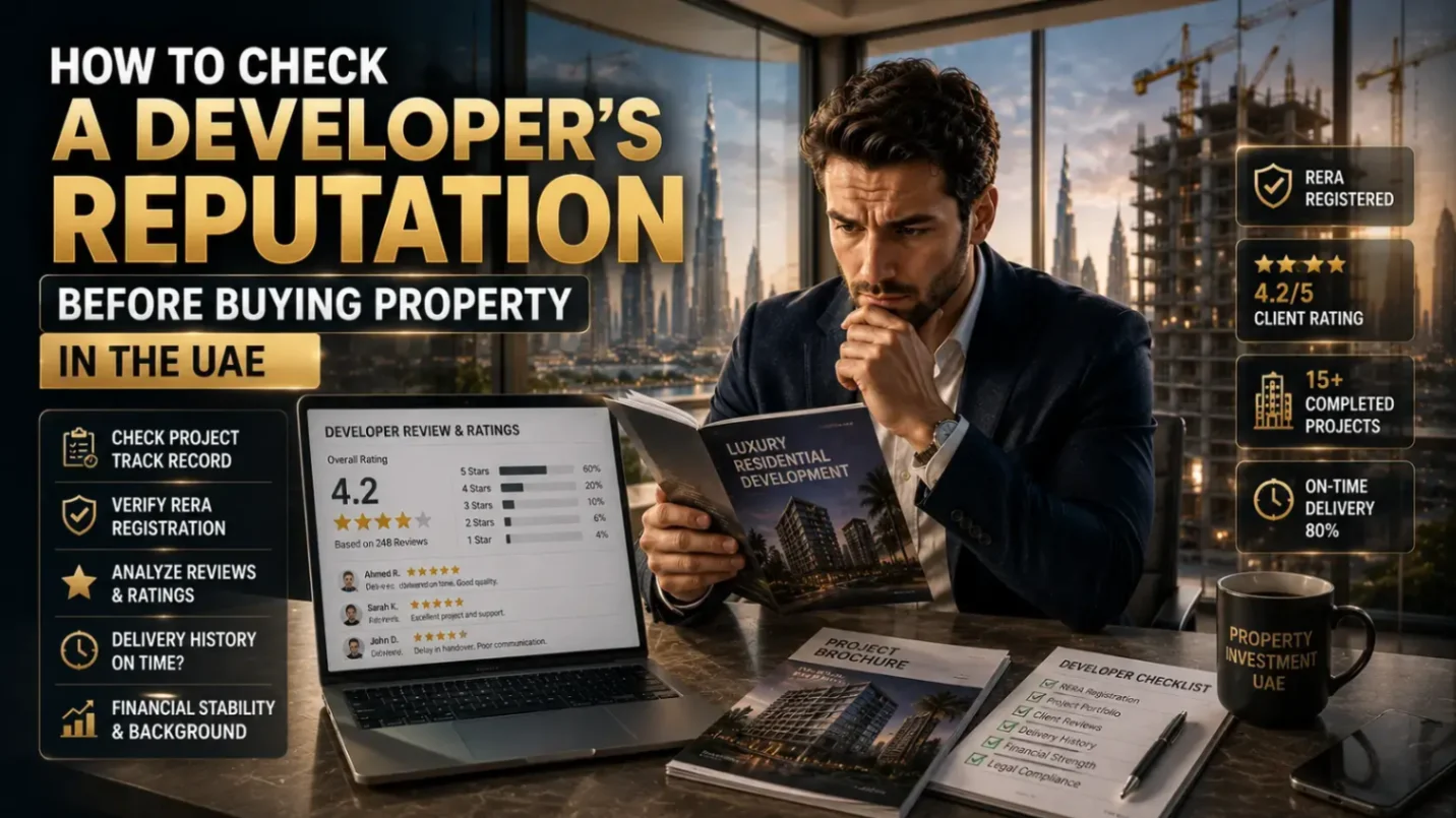 How to Check a Developer’s Reputation Before Buying Property in the UAE