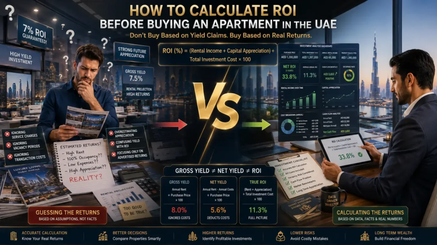 How to Calculate ROI Before Buying an Apartment in the UAE