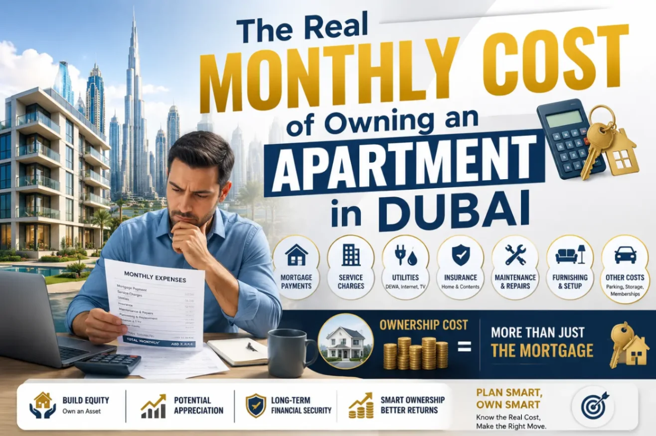 The Real Monthly Cost of Owning an Apartment in Dubai