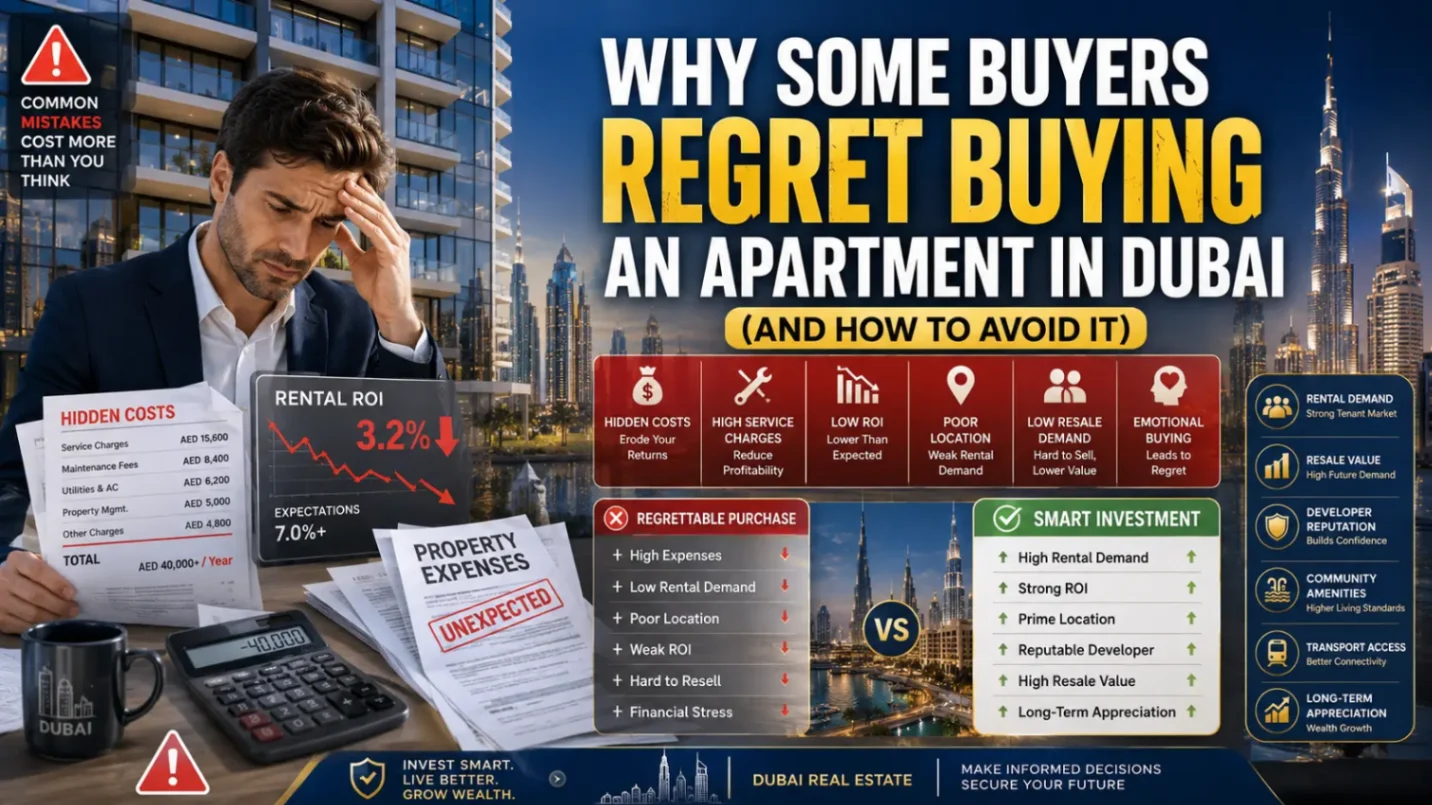 Why Some Buyers Regret Buying an Apartment in Dubai (And How to Avoid It)