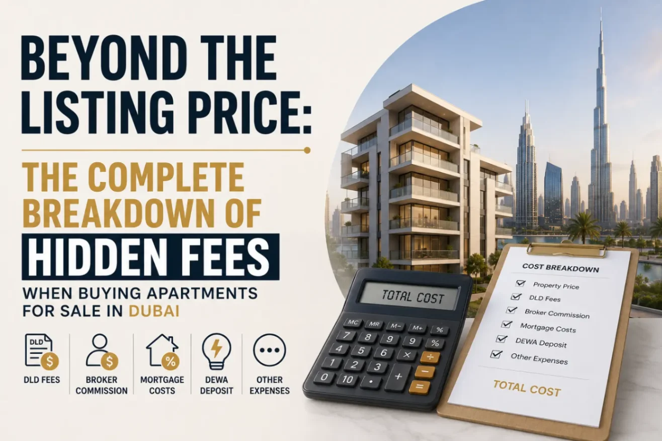 Beyond the Listing Price: The Complete Breakdown of Hidden Fees When Buying Apartments for Sale in Dubai