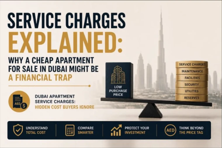 Service Charges Explained: Why a Cheap Apartment for Sale in Dubai Might Be a Financial Trap