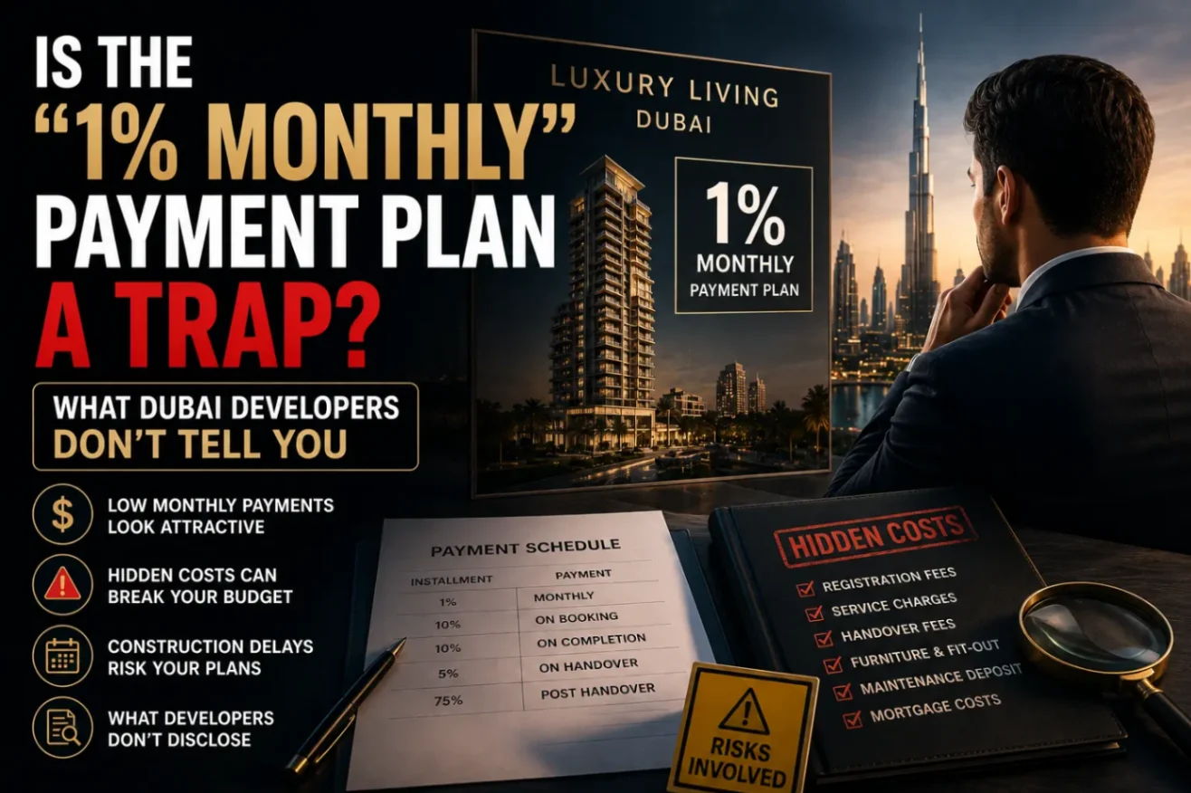 Is the "1% Monthly" Payment Plan a Trap? What Dubai Developers Don't Tell You