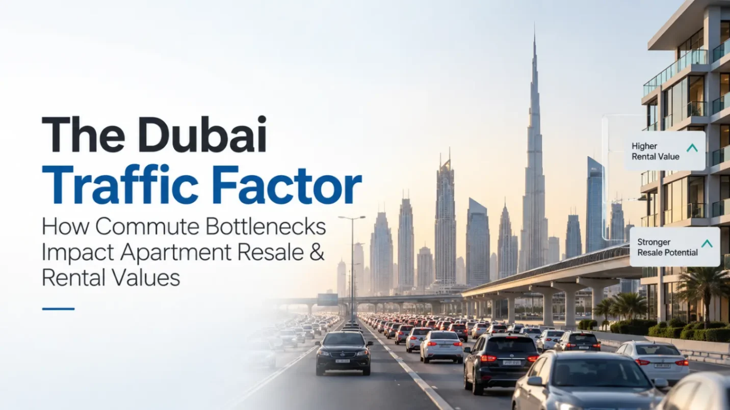 The Dubai Traffic Factor: How Commute Bottlenecks Impact Apartment Resale & Rental Values