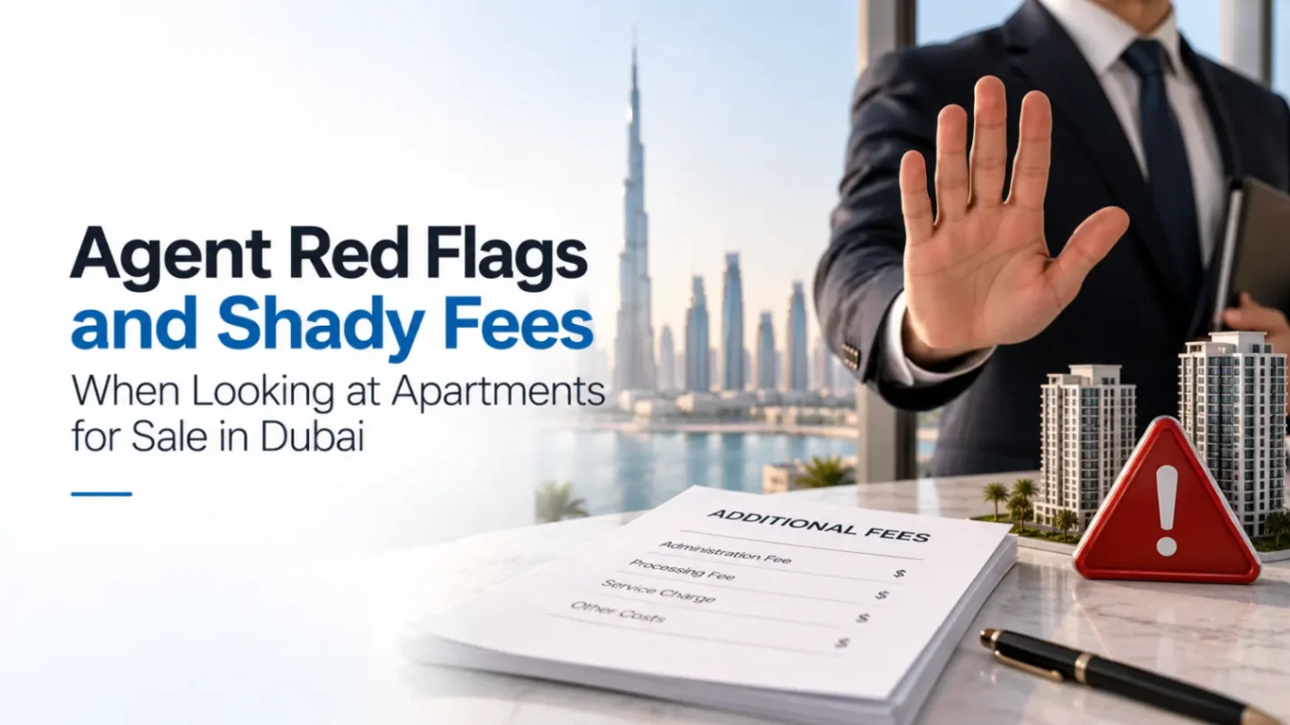 Agent Red Flags and Shady Fees When Looking at Apartments for Sale in Dubai