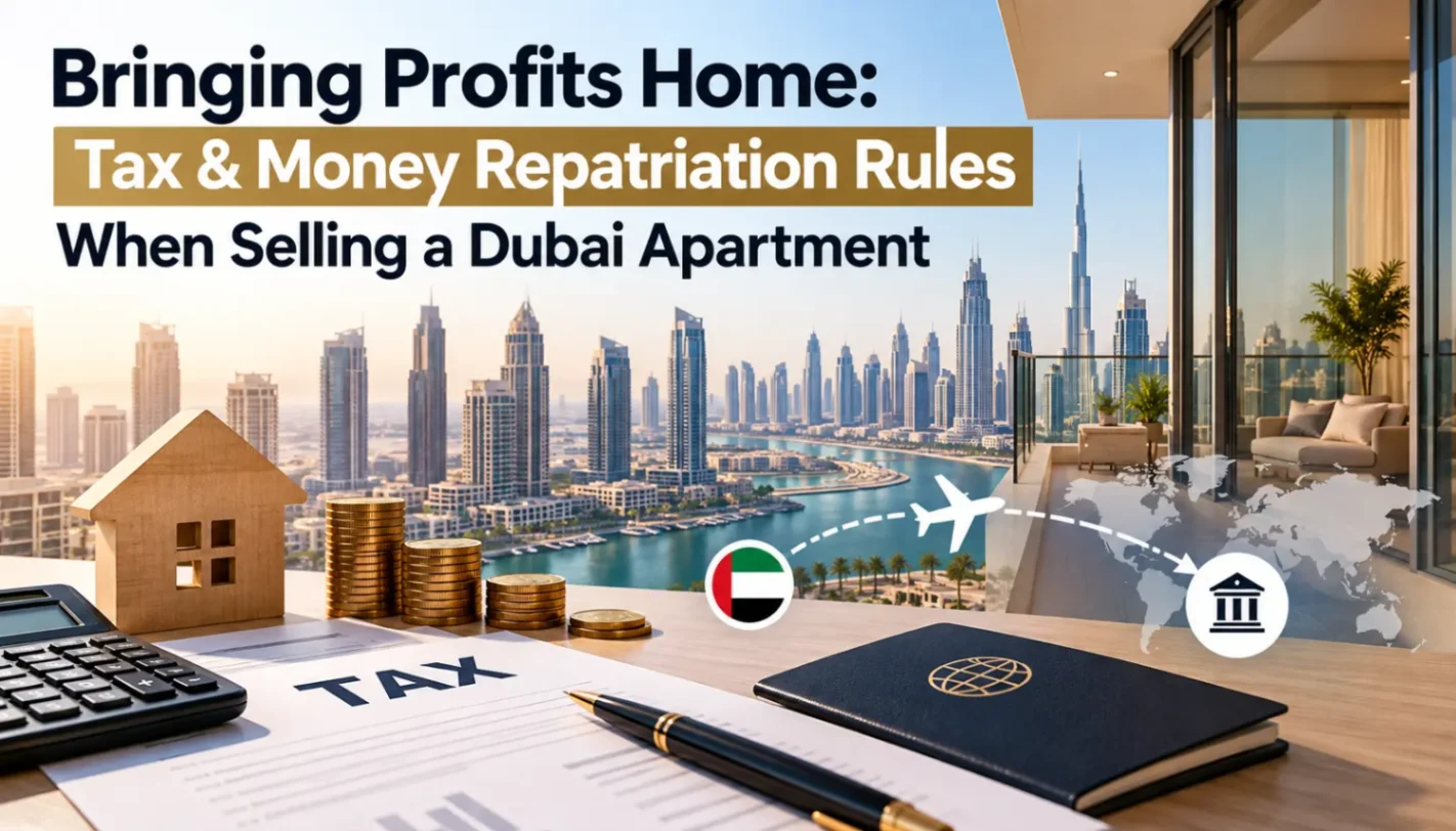 Bringing Profits Home: Tax & Money Repatriation Rules When Selling a Dubai Apartment