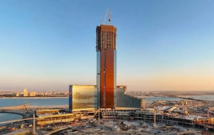 UAE’s first Casino - Wynn Al Marjan Island Tower Reaches 70th Floor as it Targets 2027 Opening